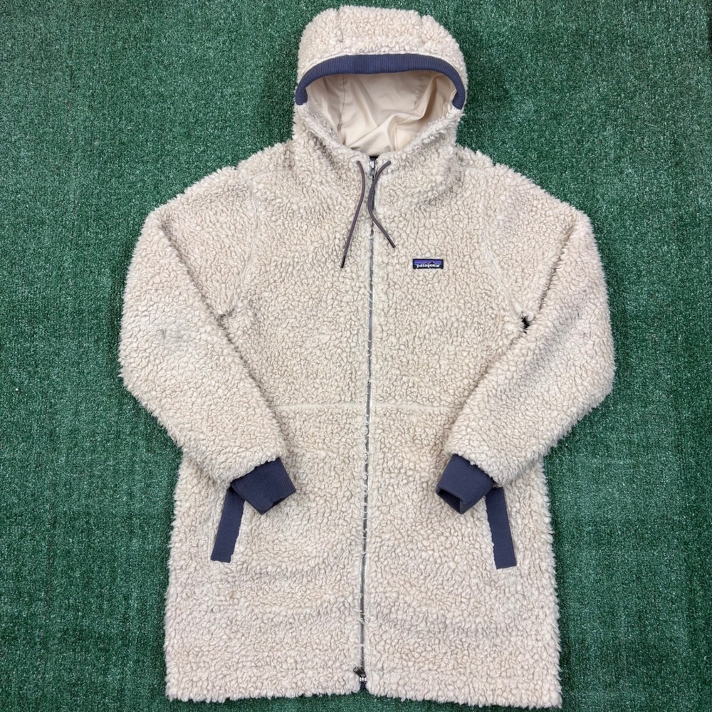 Vintage Patagonia Hooded Fleece Parka Jacket